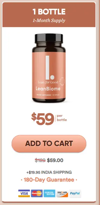 Leanbiome 1 bottle order